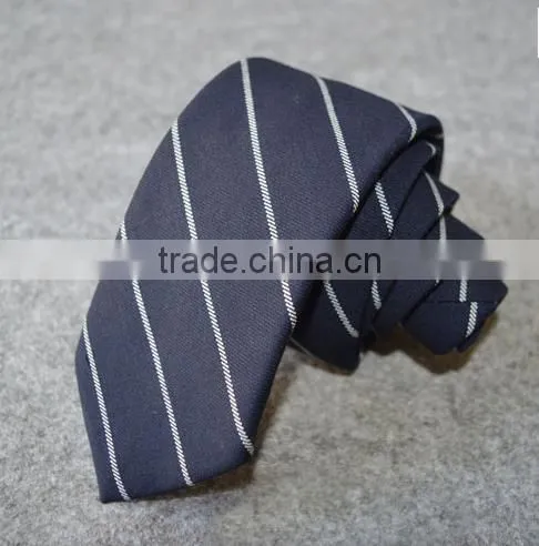 Handmade Business Checked Striped Printed Cotton Necktie photo-3