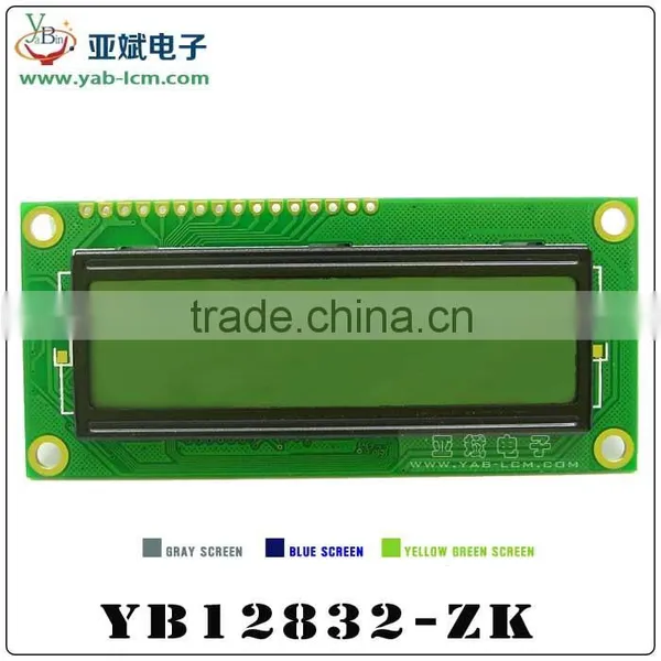 Chinese Word Stock , 128 * 32 Dot Matrix Display, Graphic Dot Matrix LCD, Monochrome LCD Screens