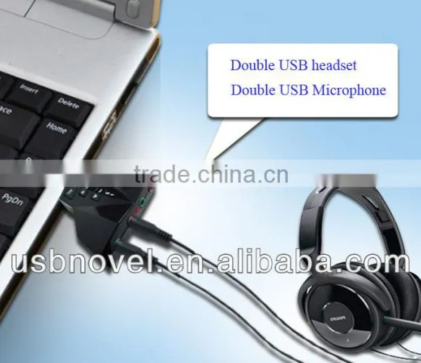 USB 2.0 7.1 Channel 3D Audio Sound Card Adarptor photo-5