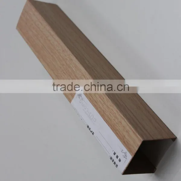 Super Evenness Wood Grain Suspended Ceiling Panel U Aluminum Screen Ceiling Tiles photo-3
