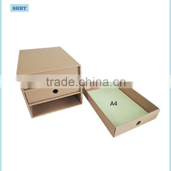Customized High Quality Gift Storage Corrugated Paper Box With Window photo-2