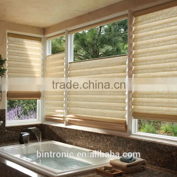 Bintronic Wireless Remote Control Top Down Bottom Up Honeycomb Blind Electric Track With Blinds Components Motor photo-4