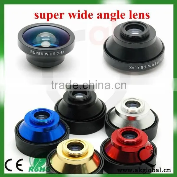 High Quality Universal Clip-on 0.4x Super Wide Angle Mobile Phone Lens Camera Kit Lente Para Celular for IPhone Samsung HTC photo-4