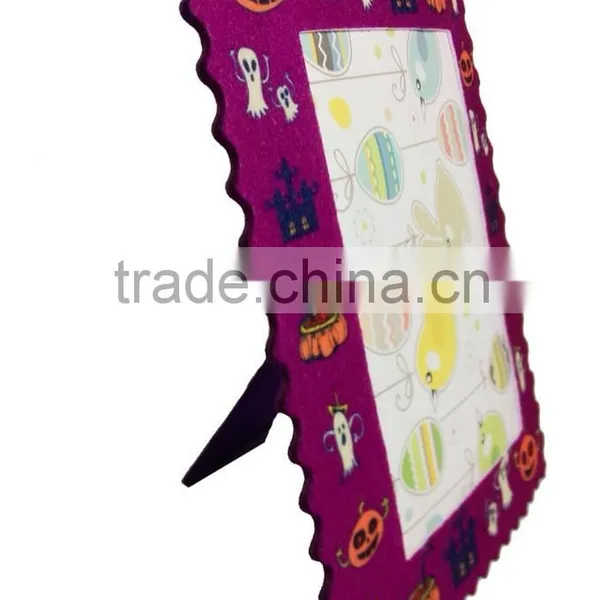 Wholesale Dark Colored Halloween Themed Funny Felt Picture Frame photo-2
