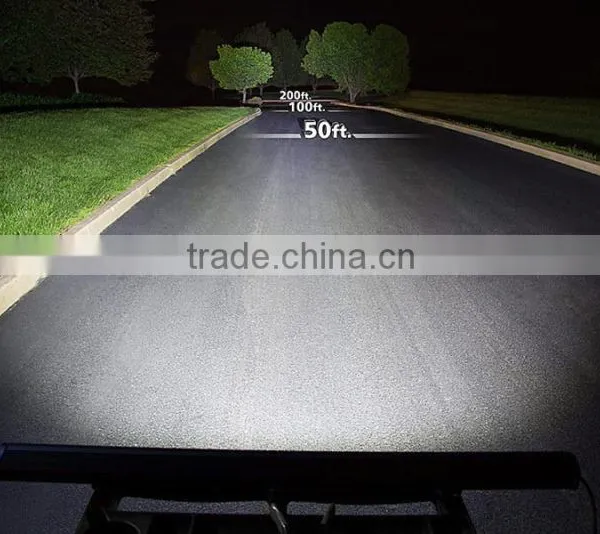 50" Rgb Color Change Led Flash Light Bar Strobe 12v Blue Yellow and Red 50" Curved Led Flash Light Bar Quality Choice photo-5