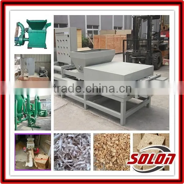 Hydraulic Type Straw Block Machine Machine for Pallet Feet photo-6