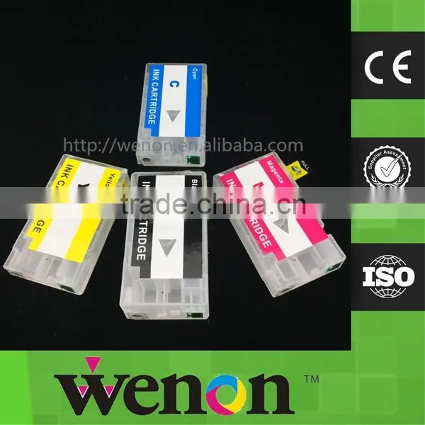 PGI-2500 PGI-2500XL Refillable Cartridge With Permanent Chip For Canon MB4050 MB5050 MB5350 BK C M Y photo-5