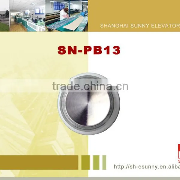 Latest Product Hot Sell Mirror Surface Fire Resistant Shell Elevator Parts Manufacturer/elevator Push Button
