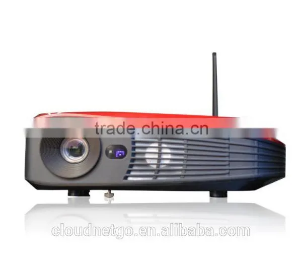 2016 Cloudnetgo New Holographic Projector Christmas Outdoor 3D Blu Ray Projector Wifi Projector RK3288 4K Led Projector photo-2