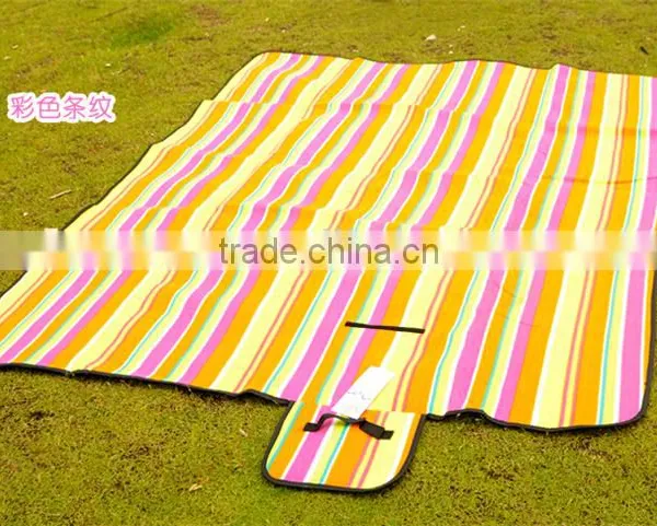 Foldable Beach Plaid Blanket Moistureproof Waterproof Baby Climb Plaid Blanket photo-6