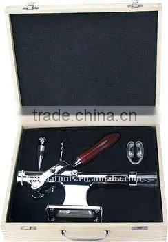 WINE OPENER SET/TABLE MOUNTED CORKSCREW