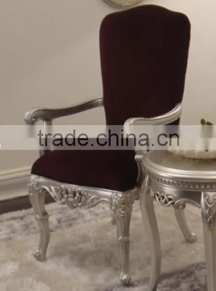 Royal Luxury European Style Bedroom/Living Room Furniture Sets Lounge Chairs, Small Tea Table photo-6