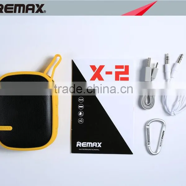 Remax X2 Portable Bluetooth Speaker With FM Radio Mic Hands Free Function photo-6