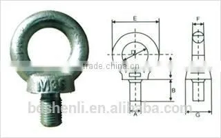 Eye (ring)screw (bolt) DIN 580 photo-2
