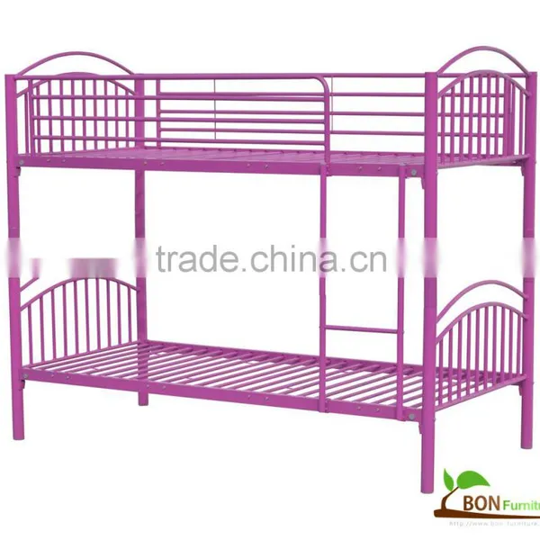 Metal twin sleeper bed with full KD bed base