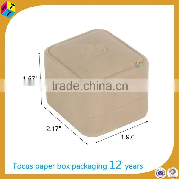 Elegant High End Paper Packaging Jewelry Box Velvet photo-2