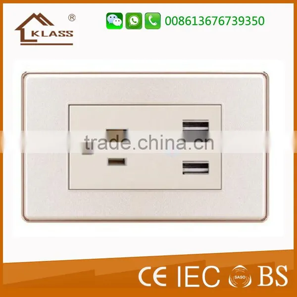 118 Series Double Two Pin Socket With Switch photo-6