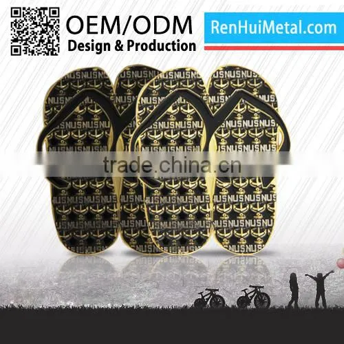 OEM/ODM 3d Custom Logo Sport Metal Coin Holder Keychain photo-2
