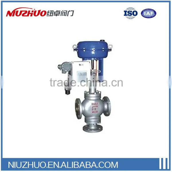 Pneumatic 3-way Valve With Optional Accessories Like Positon-er,air Filter and Reducer,lock up Vavle,travel Seitch,handwheel