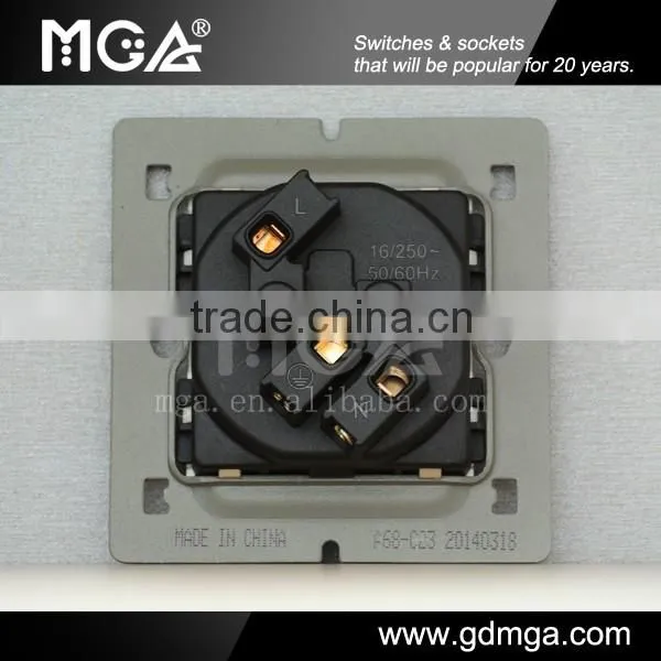 Earthing Germany Wall Socket 220V photo-2