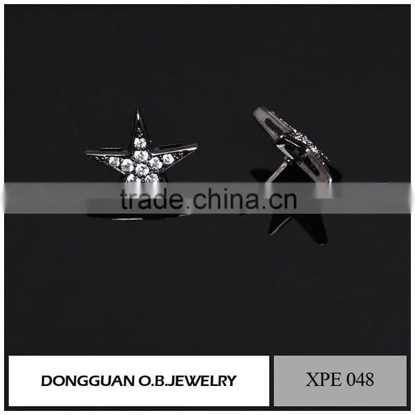 Brass Fashion Stud Earrings, Women Earrings,diamond Earrings Fashion Jewelry 2016 photo-4