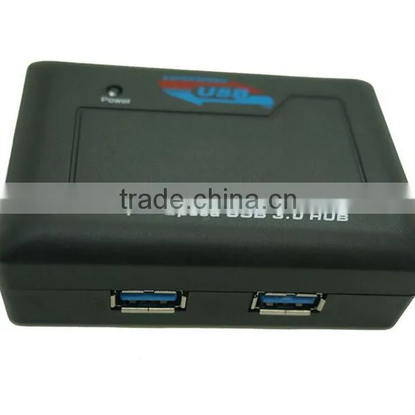 High Speed 4 Port USB 3.0 Hub With Usb Cable Adapter Splitter for Computer Laptop PC photo-3