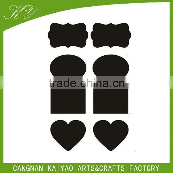 Small Size Self Adhesive Chalkboard Labels Set,kitchen pp Blackboard Wall Sticker photo-5