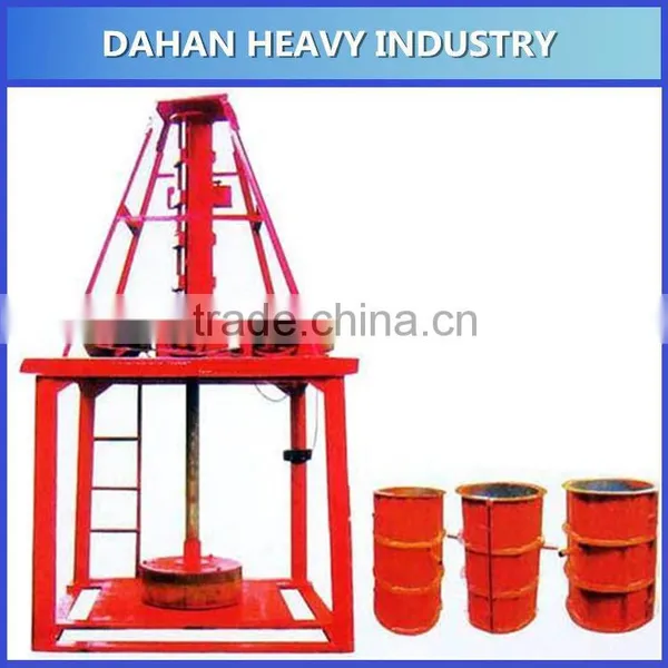 Vertical Extruding Cement Tube Forming Machine for Water Tube Forming Machine