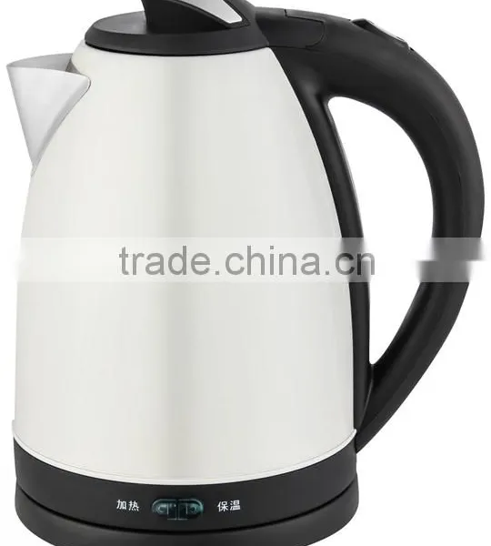 Baidu 1.8L CB CE 220v Industrial Stainless Steel Electric Kettle Kitchen Appliance