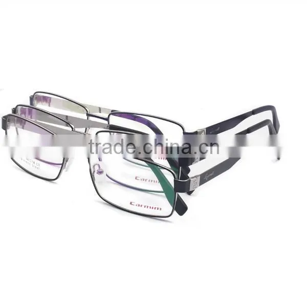 New Fashion Metal Optical Eyeglasses Frame Full Rim Unisex Eyewear Rectangle Glass Frame LA378 photo-5
