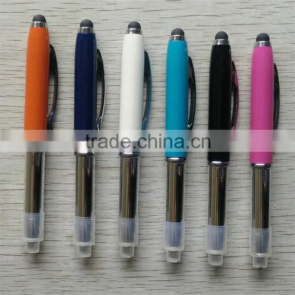 New Products on China Market Multi Funtion Pen With Metal Cap and Light photo-3