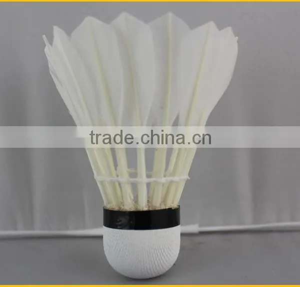 Super High Quality Class A Goose Feather Shuttlecock Badminton for Tournament photo-3
