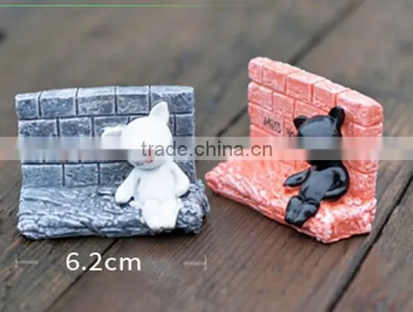 Fairy Garden Miniatures Terrarium Flatback Cabochon Kawaii DIY Resin Craft Decoration Mini Metal Animal Small Gnome Figurines photo-5