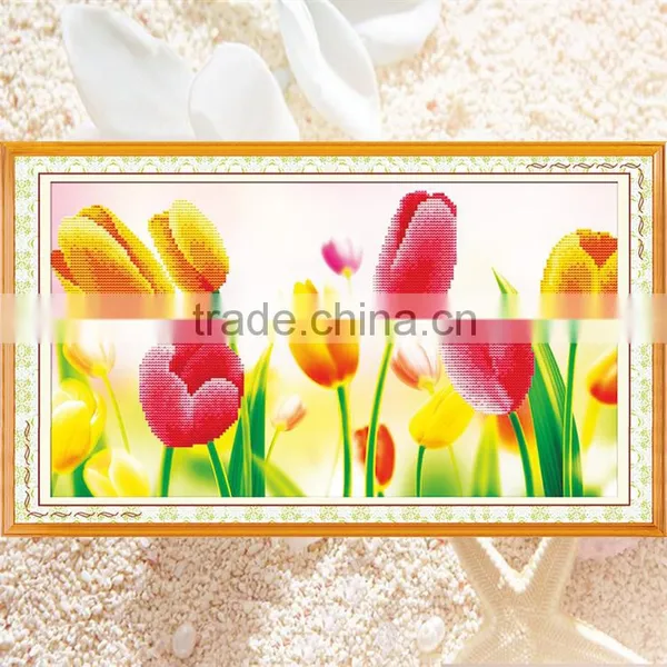Diamond Painting Factory Flower Drawing Decoration Painting on Canvas Diy Round Diamond Painting