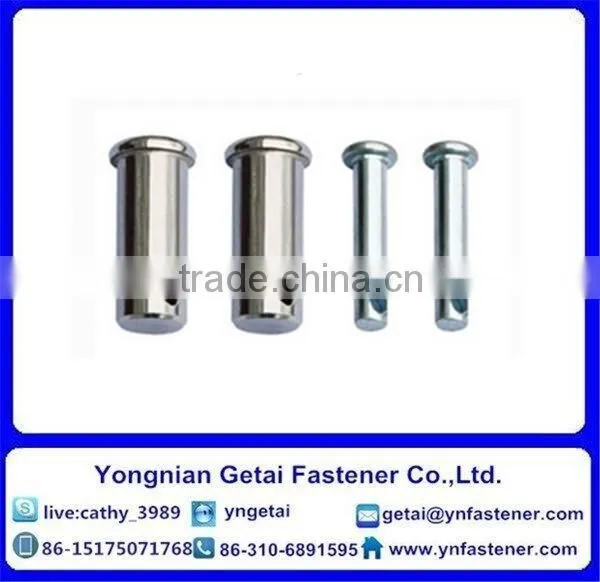 Clevis Pin With Head Carbon Steel Galvanized ISO 2341 photo-5