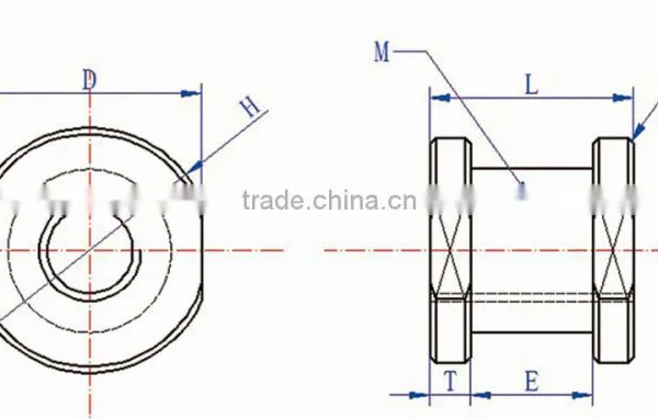 CNC Machined Brass Nuts, CNC Turning Parts photo-2