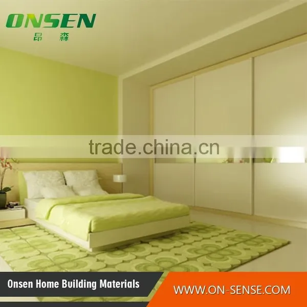 Modern High Gloss Bedroom Sliding Door Wardrobe photo-4