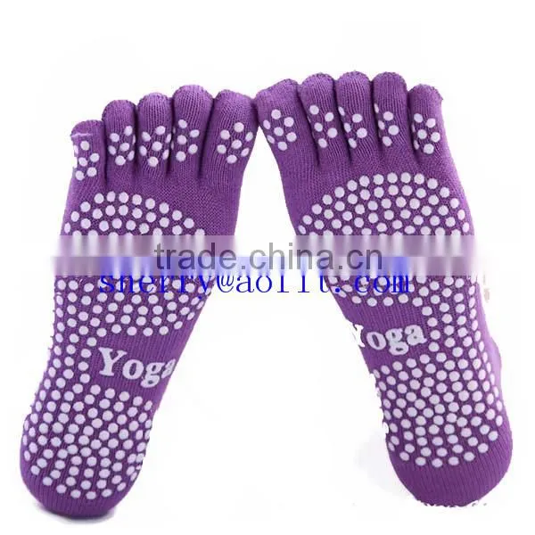 Wholesale Yoga Toe Non-skid Socks photo-2