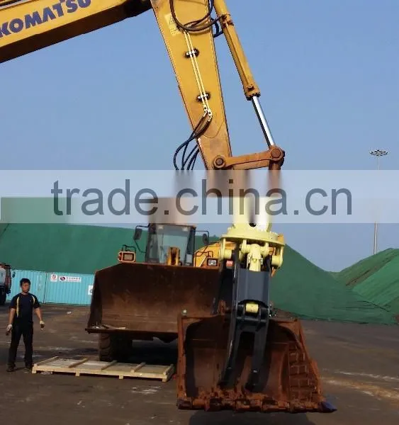 360 Degree Rotatory Wood Log Timber Grab for Excavator photo-2