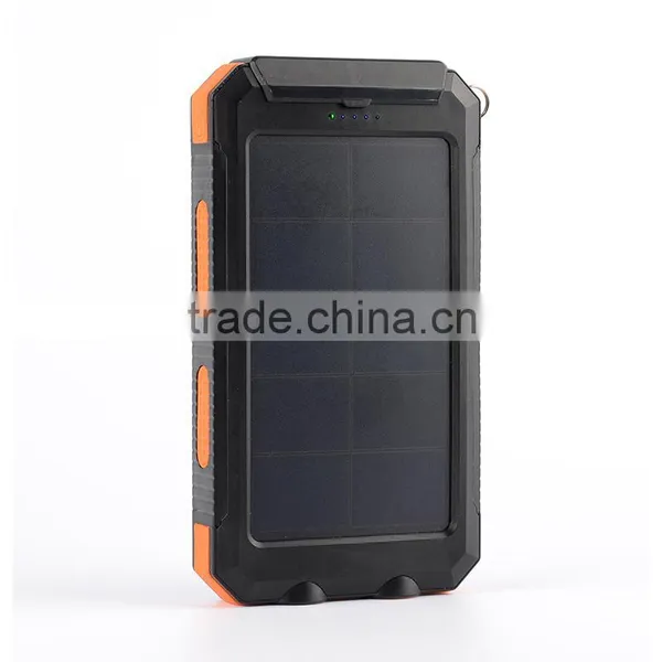 CE FCC ROHS Certificated Solar Charger Power Bank 10000mah Waterproof IP68 photo-3