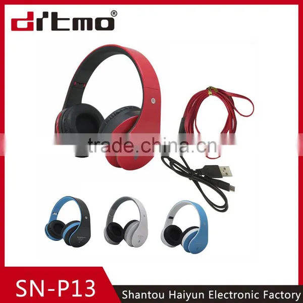 Best Quality FM Function TF Card Wireless Headphone photo-5
