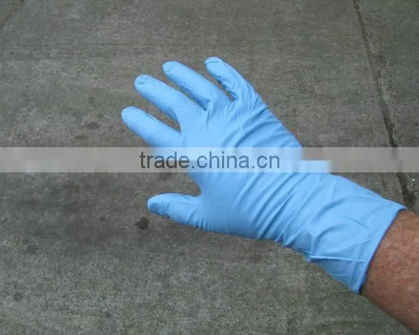 CE Approved AQL1.5 Coloured Disposable Examination Used Latex Examination Glove Powder-free ( IS09004)
