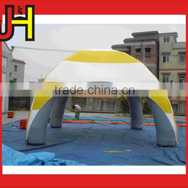 Factory Made PVC Tarpaulin Colorful Inflatable Spider Tent For Camping photo-6