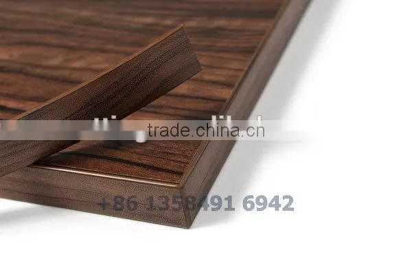 High Glossy Wooden Panels in Wood Grain Color for Wardrobe photo-2
