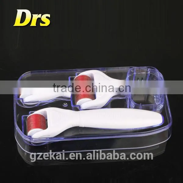 Microneedle Roller Therapy 300/720/1200 Needle Use on Eye Face Body Skin Care 4 in 1 Derma Mesoroller photo-5