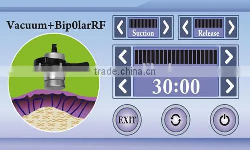 Body Slimming Vacuum+Bipolar RF+Tripolar RF+Face 5 In 1 Cavitation Machine RF+Bio+40K Cavitation Weight Loss Machine photo-6