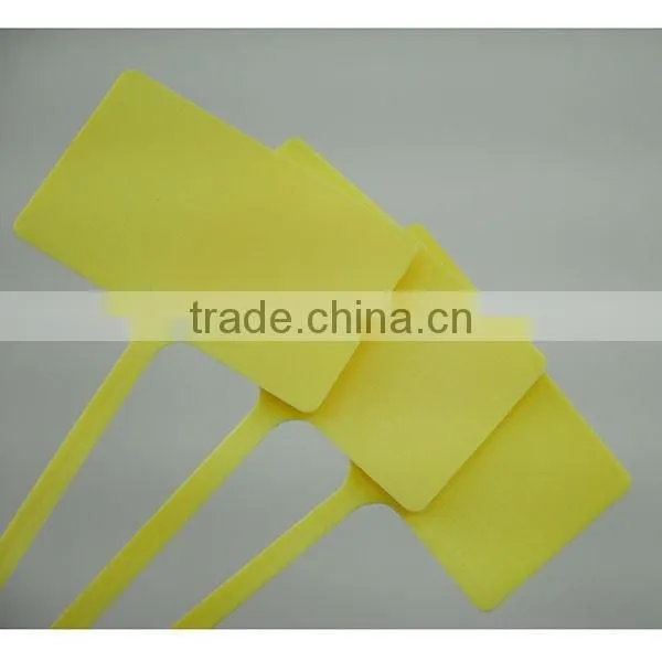 13cm Plastic Yellow Nursery Pot Plant Bed Label Garden Label photo-4