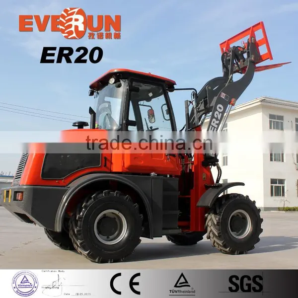 New Condition Engineering Machinery Wheel Loader 2t China Loader photo-6