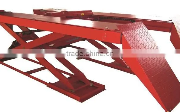 Hydraulic Ultrathin Scissor Car Lift For Alignment Test photo-2