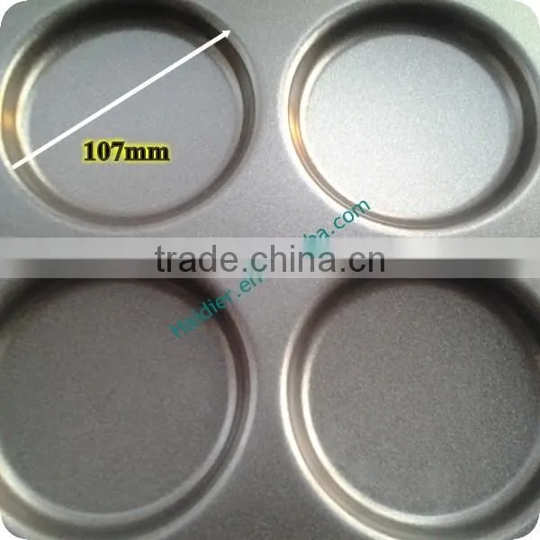15 Grooves Non-stick Teflon Coated Alloy Aluminum Hamburger Bread Baking Trays/bun Baking Tray photo-4
